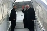 ظریف پس از پایان برنامه های کاری خود مسکو را ترک کرد