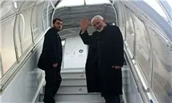 ظریف پس از پایان برنامه های کاری خود مسکو را ترک کرد