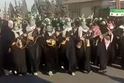 زنان مسلح سوری به خیابانها آمدند
