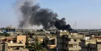 مناطق مسکونی در جنوب پایتخت لیبی بمباران شد