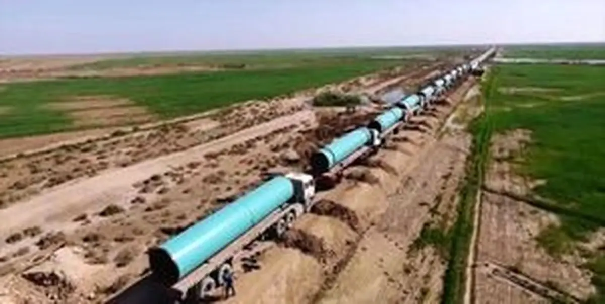 رونمایی از بزرگترین طرح آبرسانی خاورمیانه