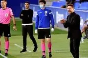 دفاع اوئسکا مانع از پیروزی شد