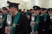 آیین خطبه خوانی در شب شهادت امام رضا (ع)/گزارش تصویری