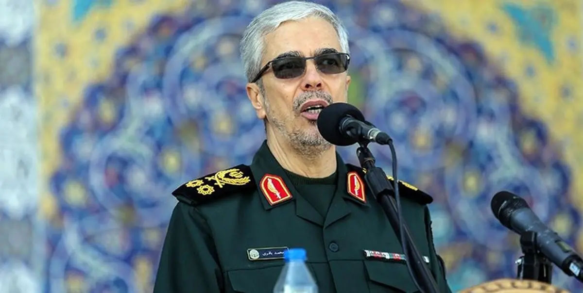 سرلشکر باقری: هیچ وقت تهدید را کوچک نمی‌گیریم