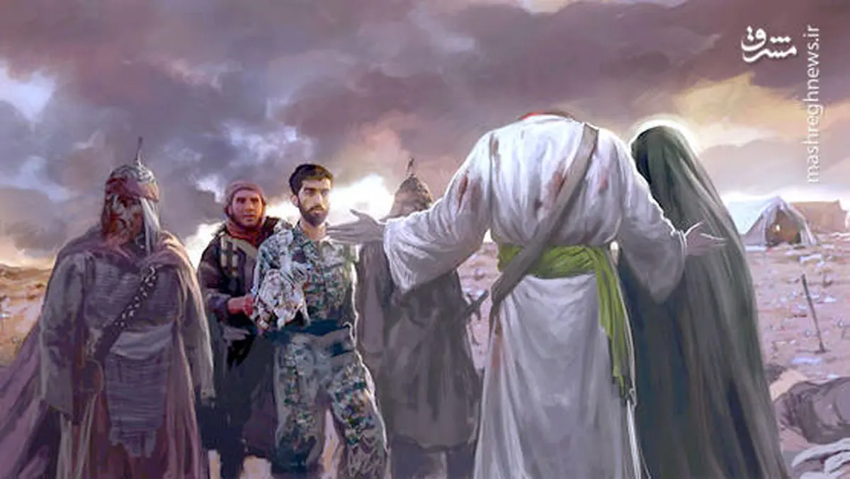 پیکر شهید حججی تحویل حزبالله لبنان شد