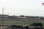 گندم‌ دزدی نظامیان آمریکا در سوریه+عکس