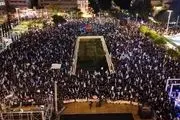 تظاهرات 160 هزار نفری علیه نتانیاهو در تل‌آویو