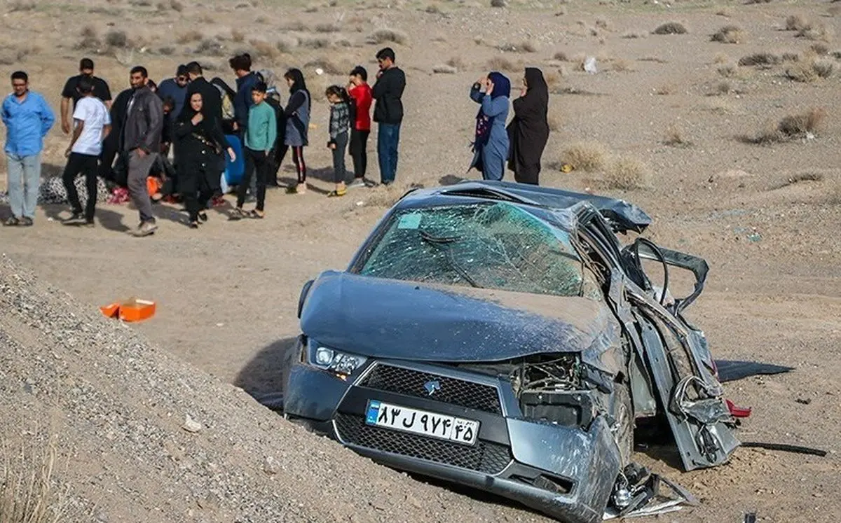 تعداد جان‌باختگان تصادفات نوروزی به ۱۲۵ نفر رسید