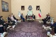 دیدار امیرآبادی با رئیس گروه دوستی پارلمانی پاکستان و ایران