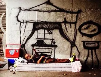 حال و روز دردناک بی‌خانمان ها در خیابان‌های لس‌آنجلس /فیلم 