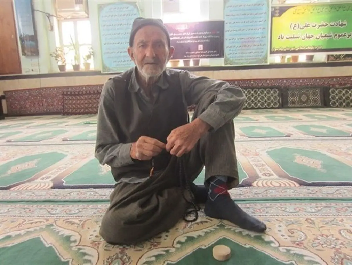 مسن ترین مرد بیله سواری که همچنان روزه می گیرد+عکس