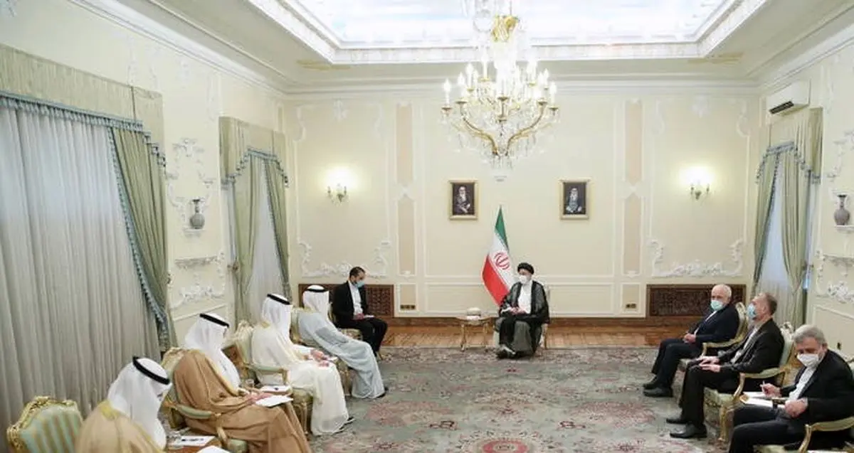 دیدار وزیر امور خارجه کویت با رئیسی+ عکس
