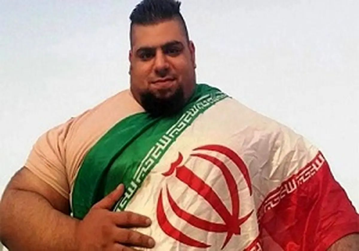 هالک ایرانی در راه رینگ کشتیکج آمریکا