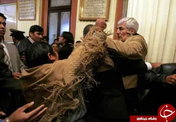درگیری فیزیکی سیاستمداران