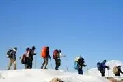 آثار سرمازدگی بر بدن کوهنوردان در ارتفاعات تهران +عکس