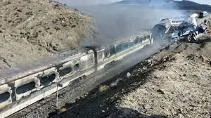 برخورد دو قطار در مصر فاجعه آفرید