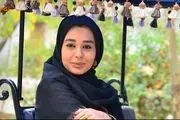 سانیا سالاری در باغ زیبای پاییزی /عکس