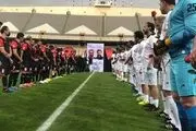 حرکت نمادین ستاره‌های فوتبال برای میناوند و انصاریان+ عکس