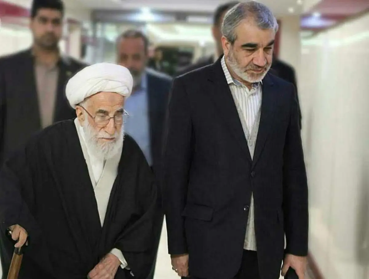 آیت‌الله جنتی از مغز متفکر شورای نگهبان عیادت کرد
