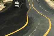 عجیب‌ترین خط‌کشی جاده‌ای دنیا در ایران!/ عکس