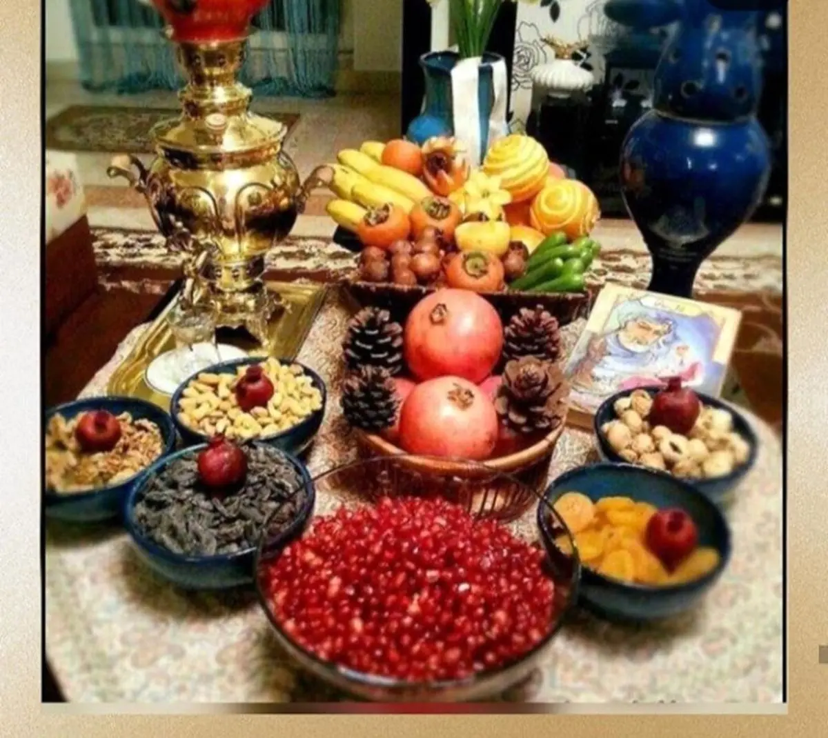 عکس نوشته های پروفایل تبریک شب یلدا