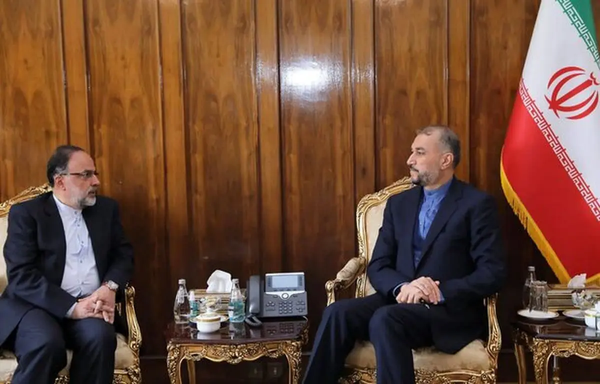 سفیر ایران درسوئد با امیرعبداللهیان دیدار کرد