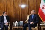 سفیر ایران درسوئد با امیرعبداللهیان دیدار کرد