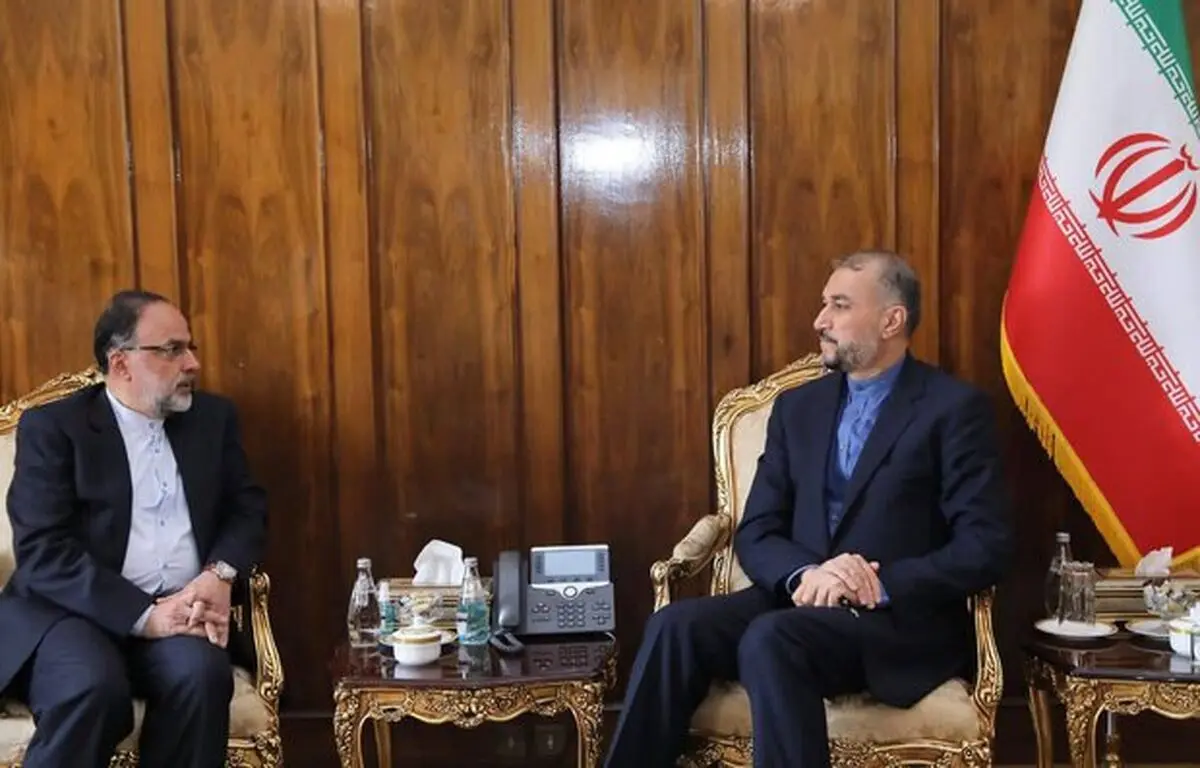 سفیر ایران درسوئد با امیرعبداللهیان دیدار کرد