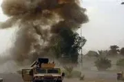 انفجار در مسیر کاروان تجهیزات نظامیان تروریست آمریکا در عراق