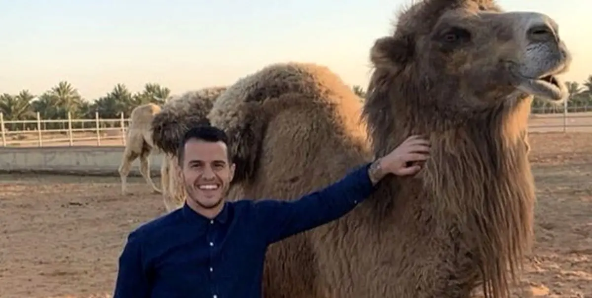 شترسواری و صحرانوردی جووینکو در عربستان+تصاویر