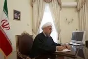 روحانی درگذشت مرحوم احمد عزیزی را تسلیت گفت