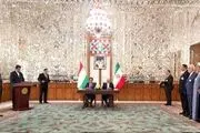 انعقاد تفاهمنامه همکاریهای پارلمانی میان ایران و تاجیکستان