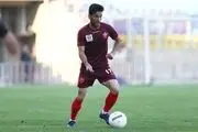 واکنش دفاع راست پرسپولیس به بازی مقابل نفت مسجد سلیمان