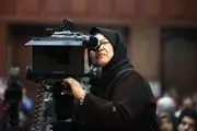 کارگردان زن مشهور ایرانی با لباس محلی در عراق/ عکس