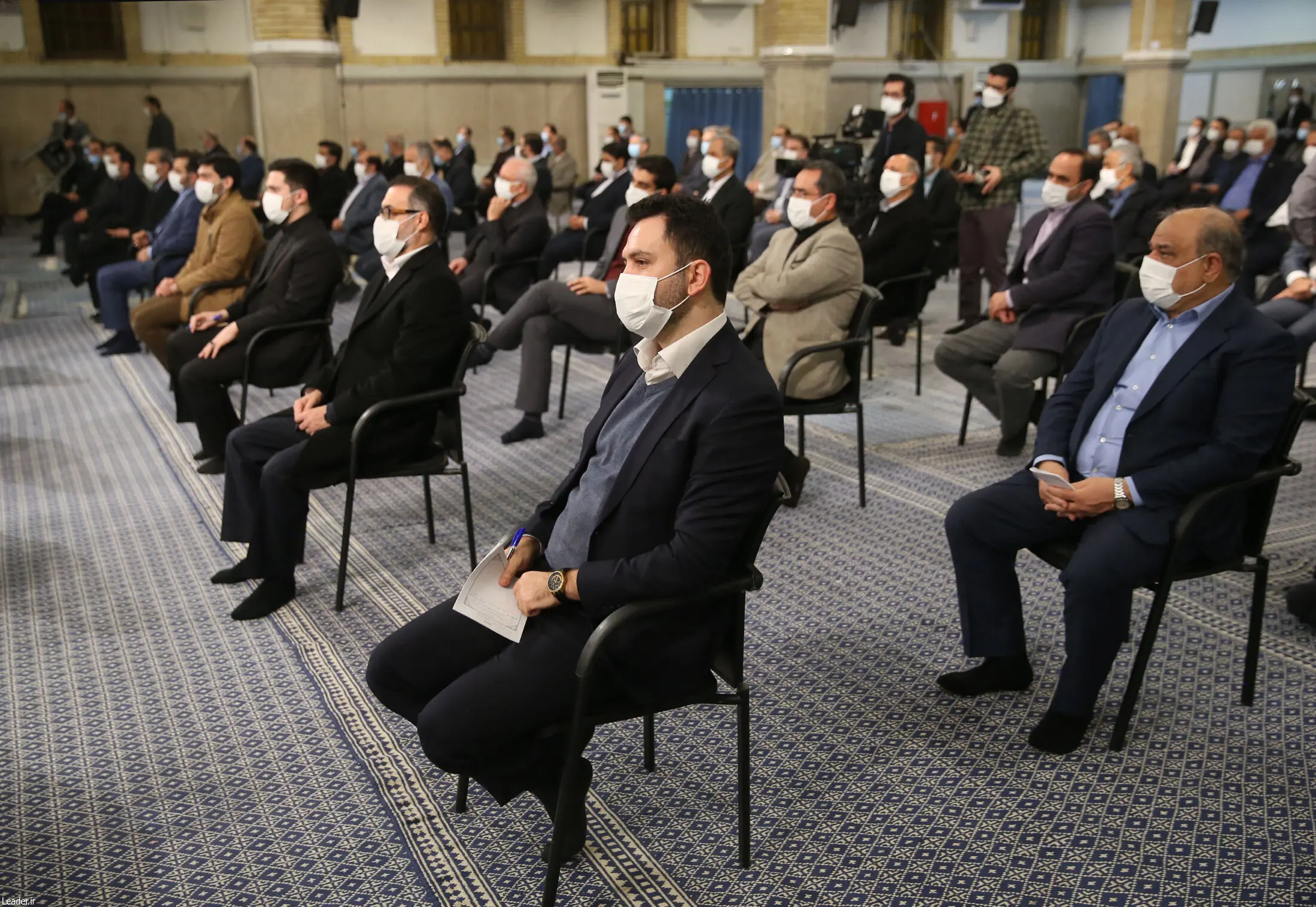 دیدار جمعی از تولیدکنندگان و فعالان صنعتی با رهبر معظم انقلاب/گزارش تصویری