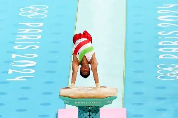 
هفتمی پرچمدار ایران در پرش خرک المپیک
