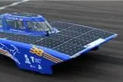 نخستین خودروی خورشیدی طراحی شده در دانشگاه صنعتی اراک رونمایی شد
