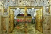 تصویری دیدنی از ضریح مطهر امام علی(ع)
