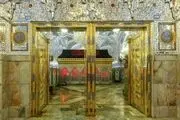 تصویری دیدنی از ضریح مطهر امام علی(ع)
