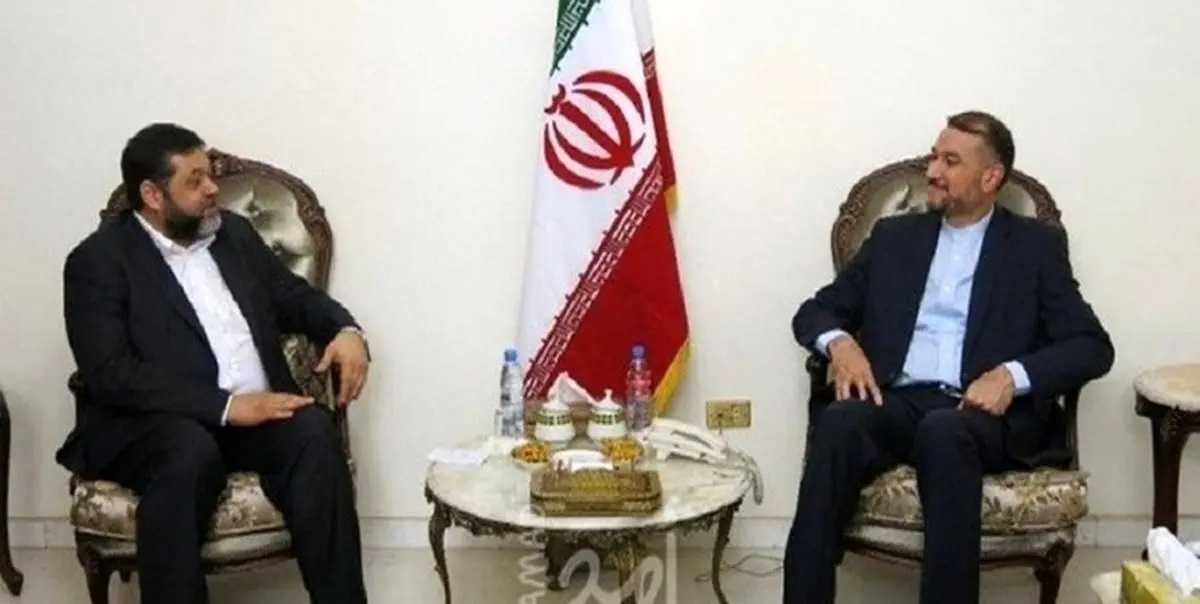 دیدار و گفتوگوی هیأتی از حماس با امیر عبداللهیان