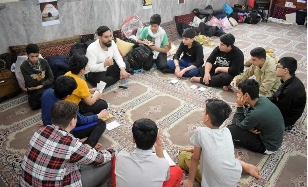 وضعیت غیبت دانش‌آموزان حاضر در "اعتکاف"