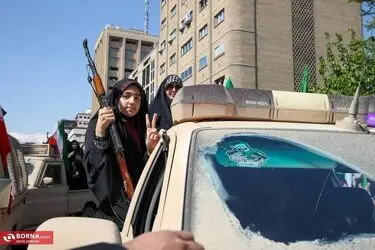 رزمایش بزرگ «دختران جان‌فدای ایران»