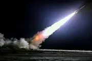 انهدام پهپاد مهاجم توسط موشک مرصاد/فیلم