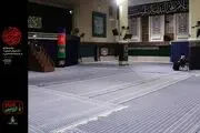 برگزاری مراسم شام غریبان با حضور رهبر انقلاب