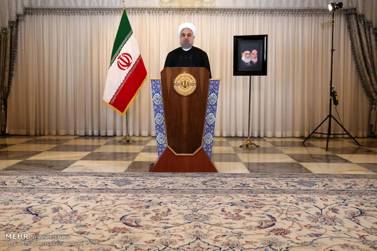 روحانی امشب سخنرانی نمی کند