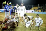 قهرمانی ایران در مسابقات فوتبال ساحلی پرشین کاپ - بوشهر