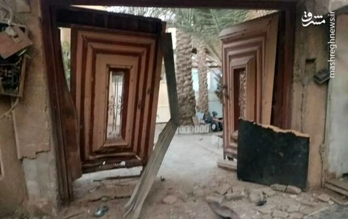 اولین فیلم از لحظه منفجر کردن خانه امام جمعه نجف
