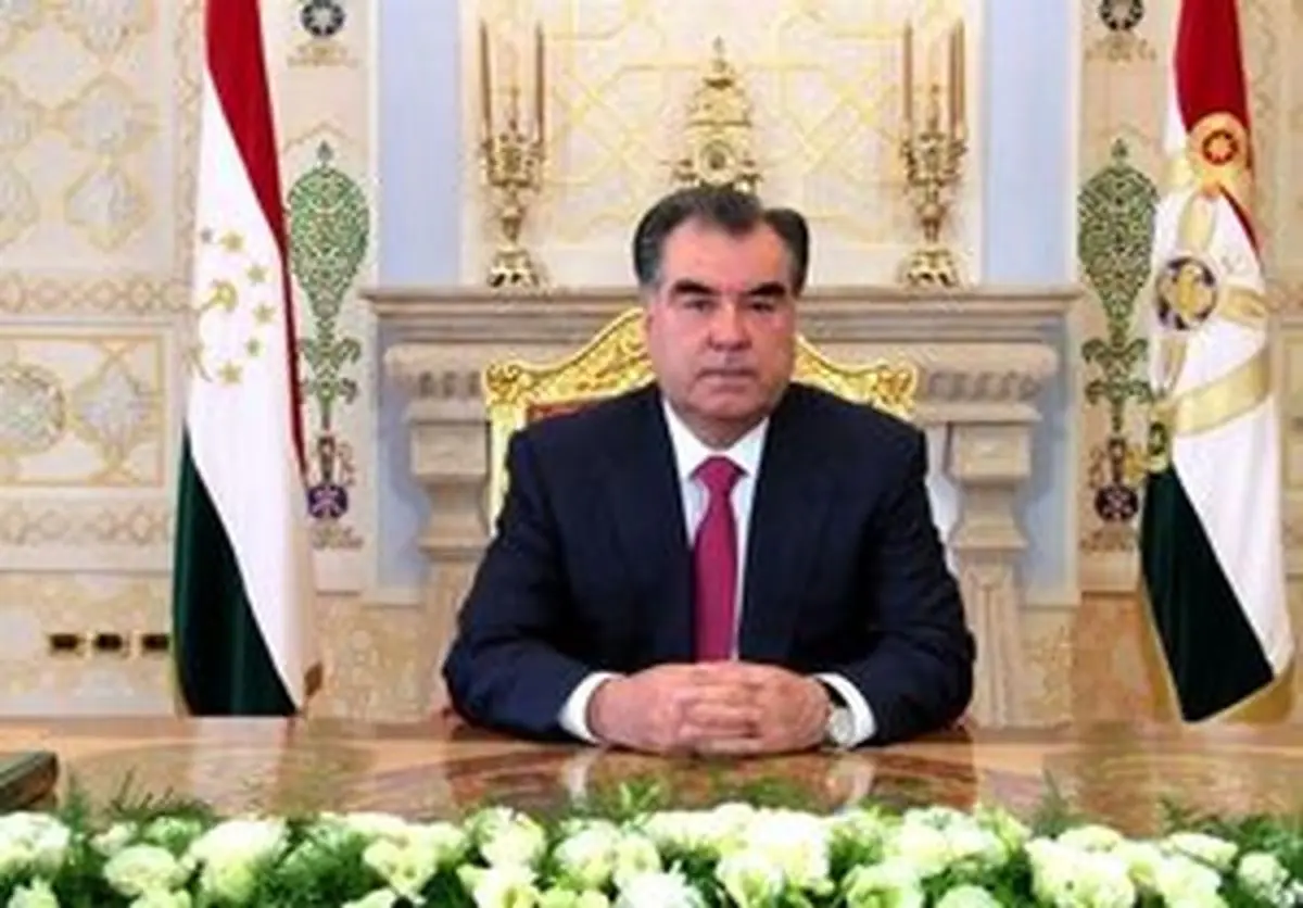 پیام تبریک رئیس جمهوری تاجیکستان پیروزی رئیسی