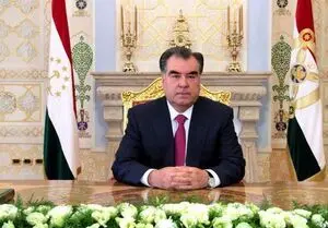 پیام تبریک رئیس جمهوری تاجیکستان پیروزی رئیسی