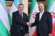 دیدار رئیس مجلس قانونگذاری ازبکستان با قالیباف
